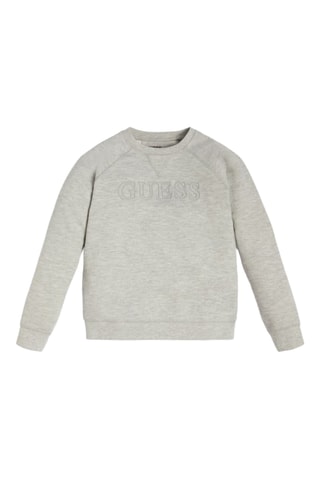 Sweat - Gris clair chiné - Guess