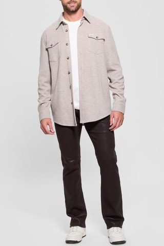 Chemise Collins - Beige - Guess