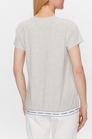 T-shirt Carry - Gris clair chiné - Guess