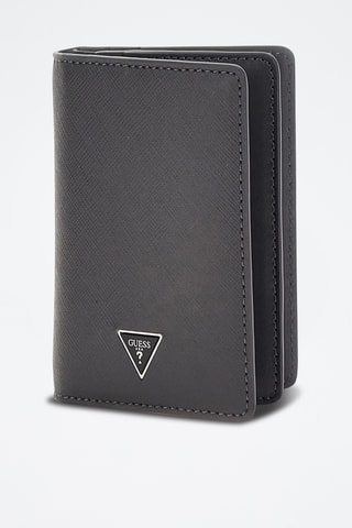 Portefeuille en cuir Milano - Noir - Guess