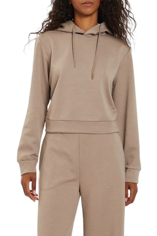 Sweat à capuche Peony - Beige - Guess