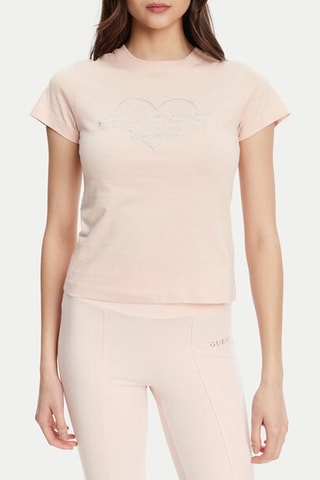 T-shirt Narciso - Rose poudré - Guess