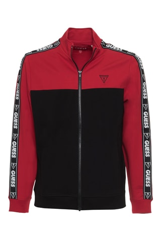 Sweat - Bleu marine et rouge - Guess