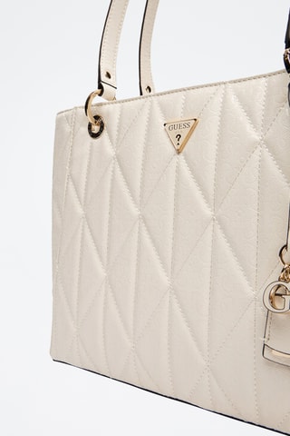 Sac porté épaule Aldina - Ecru - Guess