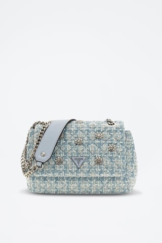 Mala a tiracolo Everlee - Azul-claro - Guess