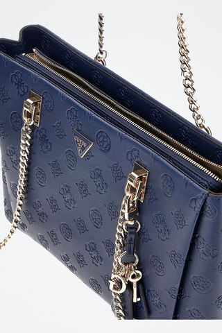 Sac porté épaule Tisha - Bleu marine - Guess