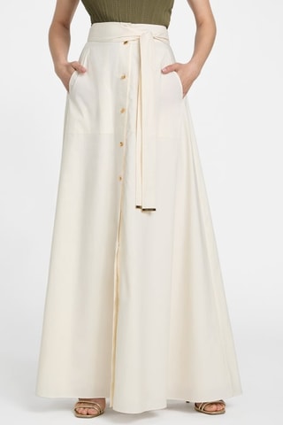 Jupe longue taille haute Pat - Beige - Guess By Marciano