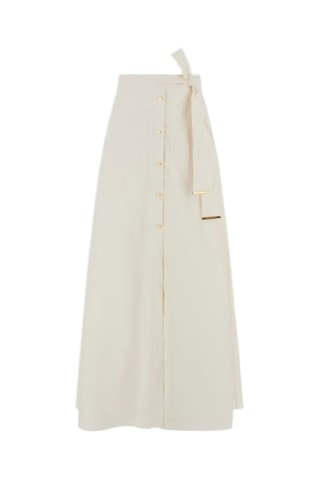 Jupe longue taille haute Pat - Beige - Guess By Marciano