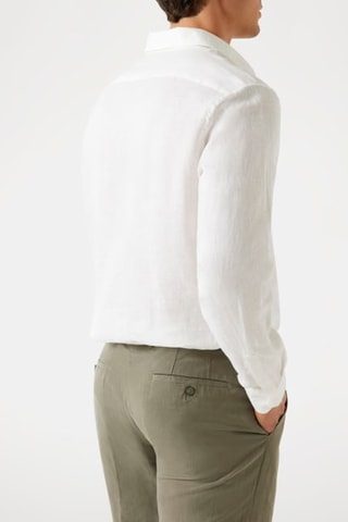 Chemise en lin Joe - Blanc - Guess By Marciano