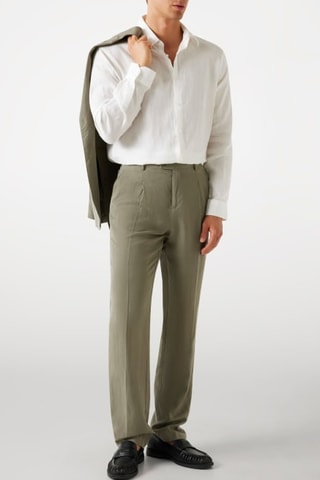 Chemise en lin Joe - Blanc - Guess By Marciano