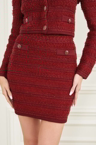 Jupe fourreau Amelia - Rouge - Guess By Marciano