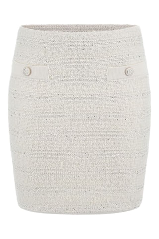 Jupe fourreau Amelia - Blanc - Guess By Marciano