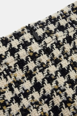 Jupe fourreau en tweed taille haute Secret - Noir - Guess By Marciano