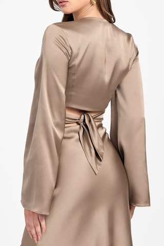 Crop top Monica - Marron - Guess By Marciano