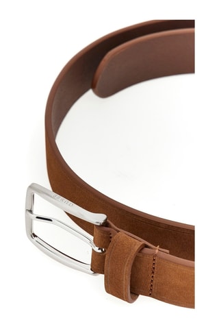 Ceinture en nubuck Anversa - Marron - Guess