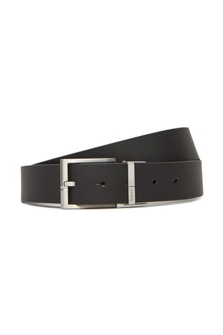 Ceinture réversible en cuir - Noir - Guess