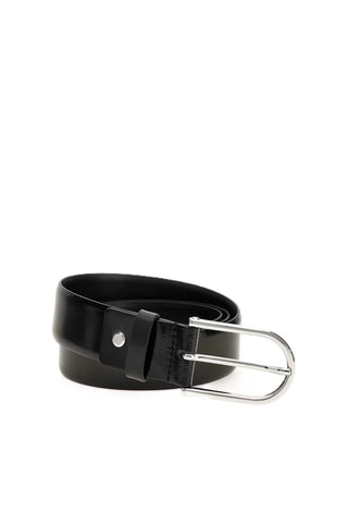 Ceinture en cuir - Noir - Guess
