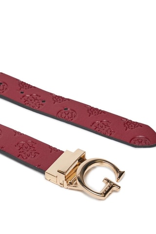 Ceinture réversible Ella - Rouge - Guess
