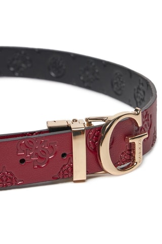 Ceinture réversible Ella - Rouge - Guess
