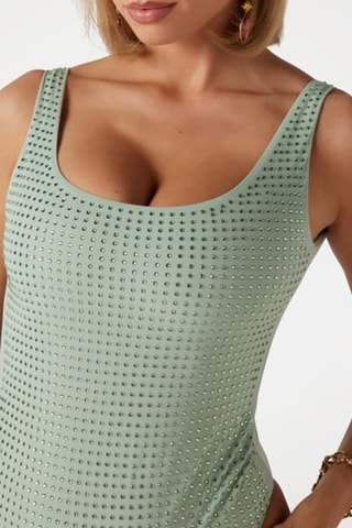 Maillot 1 pièce - Vert d’eau - Guess