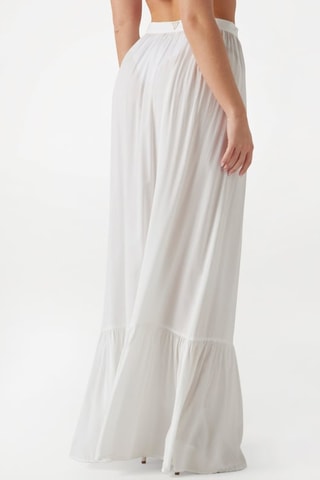 Jupe longue taille haute - Blanc - Guess