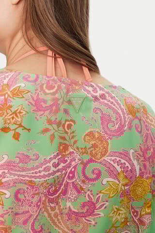 Top - Vert d’eau et rose poudré - Guess