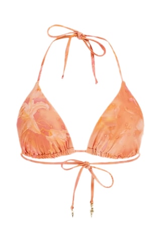 Haut de maillot coques - Saumon et orange - Guess