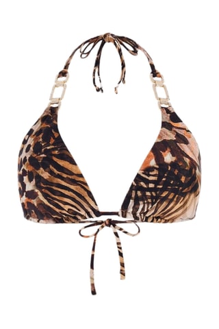 Haut de maillot coques - Marron clair et marron foncé - Guess