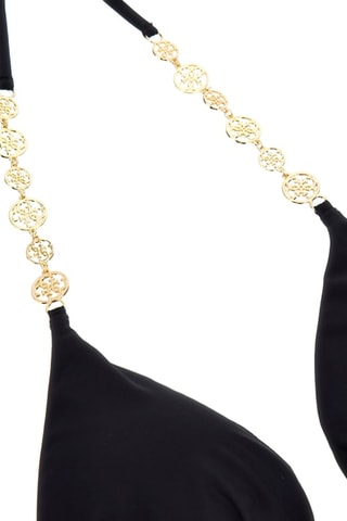 Haut de maillot coques - Noir et doré - Guess