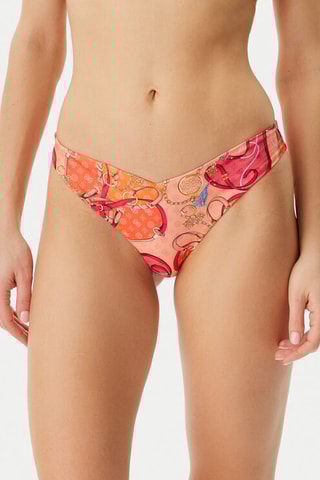 Bas de maillot - Orange et bordeaux - Guess