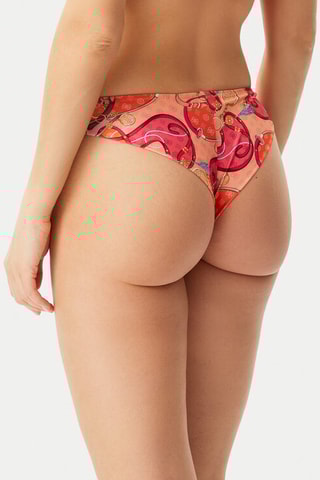 Bas de maillot - Orange et bordeaux - Guess