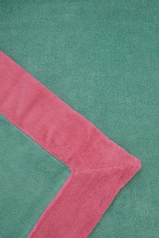 Serviette de plage - Vert émeraude et fuchsia - Guess