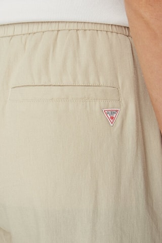 Pantalon en lin - Beige clair - Guess