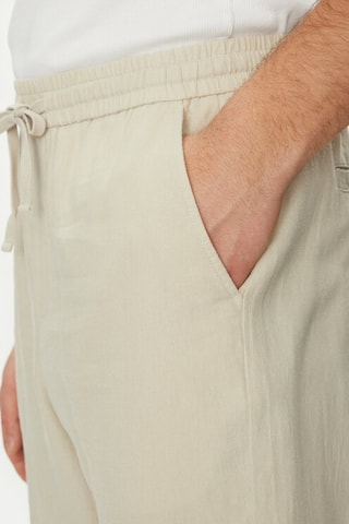 Pantalon en lin - Beige clair - Guess