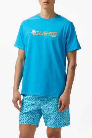 T-shirt - Turquoise - Guess