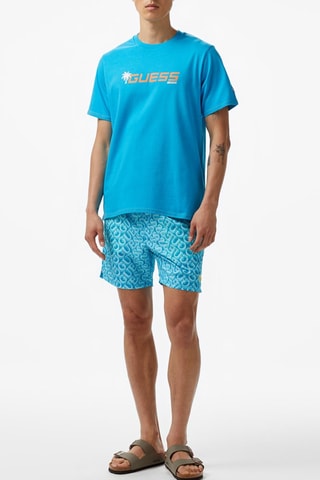 T-shirt - Turquoise - Guess