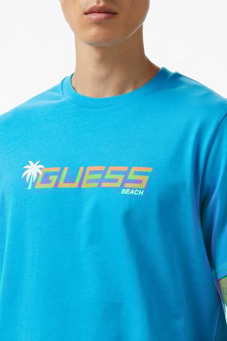 T-shirt - Turquoise - Guess