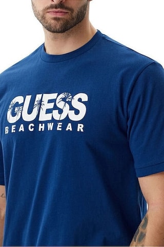 T-shirt - Bleu - Guess