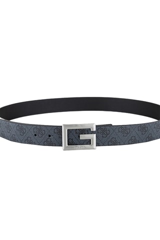 Ceinture en cuir - Noir  - Guess