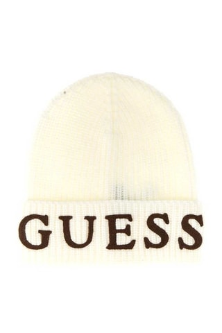Bonnet et écharpe - Ecru - Guess