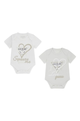 2 bodys et short - Ecru - Guess