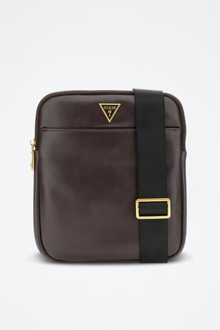 Sac bandoulière Bellaggio - Marron foncé - Guess