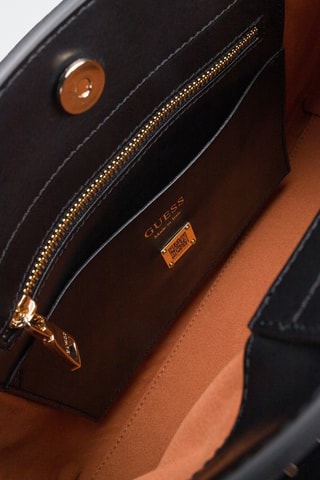 Sac à main en cuir Diana - Noir - Guess