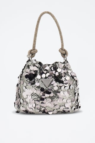 Mala de ombro Holiday - Prateado - Guess