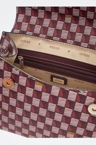 Sac porté épaule Wave - Bordeaux - Guess