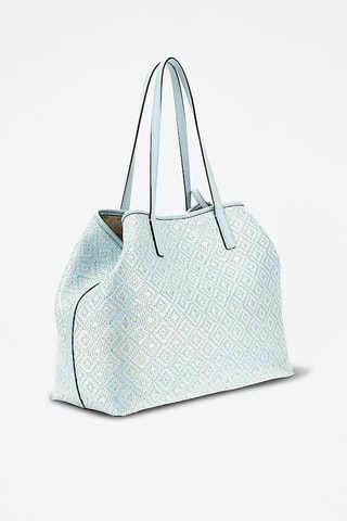 Sac porté épaule et pochette Vikky II - Ciel - Guess
