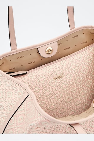 Sac porté épaule et pochette Vikky II - Rose clair - Guess