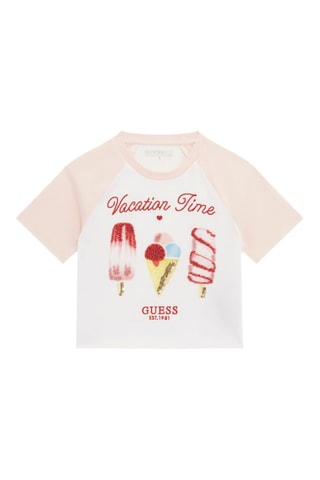 T-shirt - Blanc - Guess