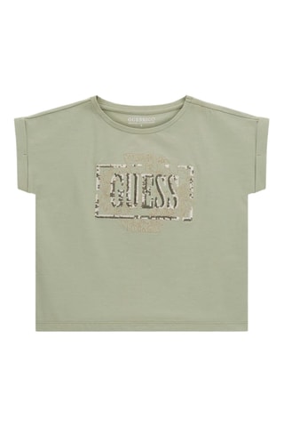T-shirt Midi - Kaki - Guess