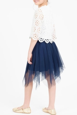 Blouse en broderie anglaise Ceremony - Blanc  - Guess